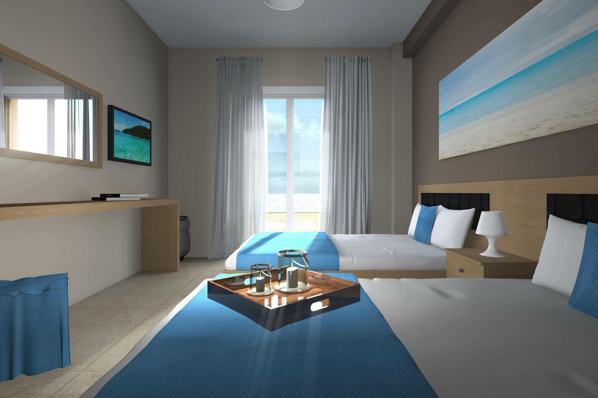 Philoxenia Beach Vrasná Dış mekan fotoğraf